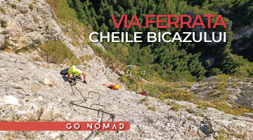 Via ferrata in Cheile Bicazului